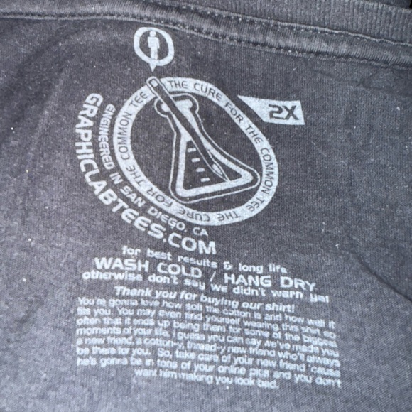 Star Wars & Walking Dead Graphic Lab Tees Shirt, Size 2xl, Dark Grey - Picture 3 of 3